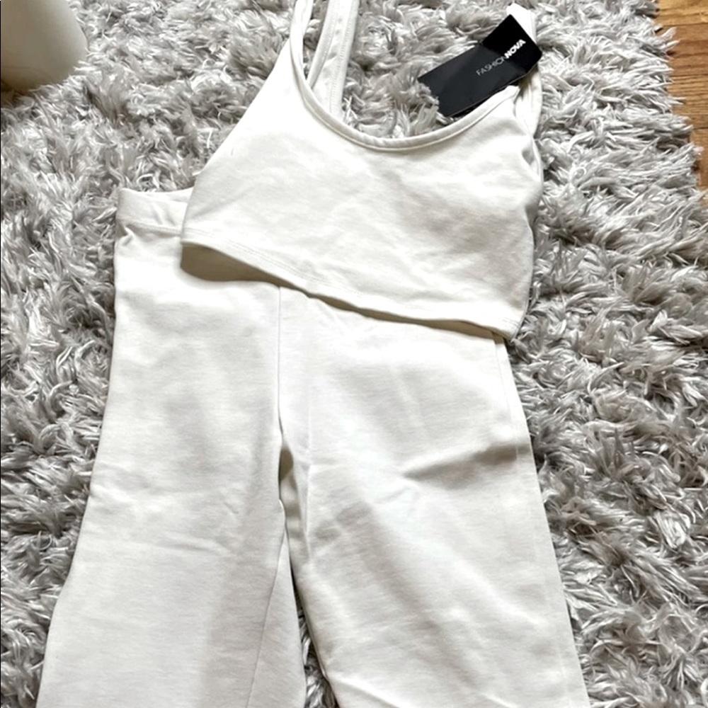 Fashion Nova Biker Short Set